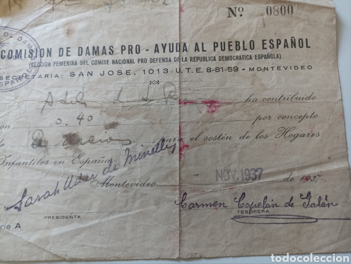 Documentos antiguos: Documentación de la guerra civil española - Foto 4 - 304631158