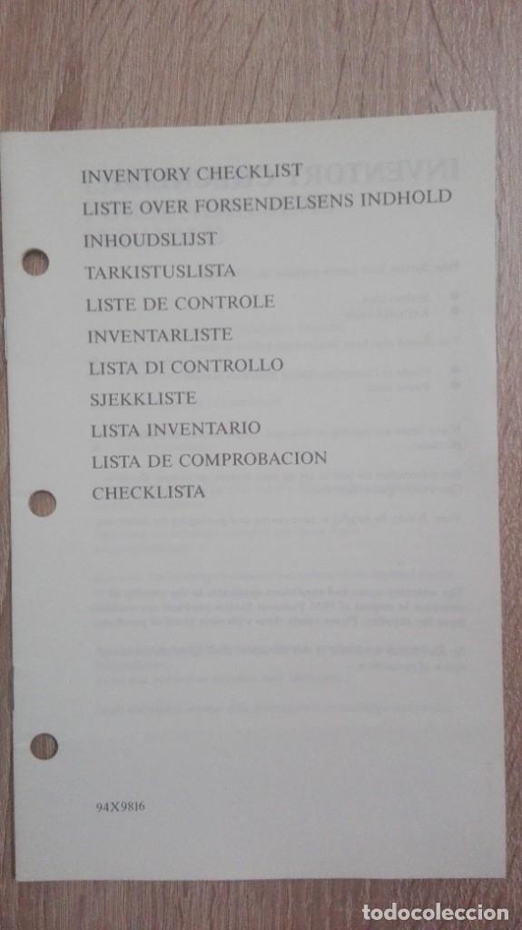 Documentos antiguos: PC-LISTA DE COMPROBACI&Oacute;N PC IBM PERSONAL SYSTEM.A&Ntilde;O 1987. - Foto 1
