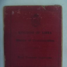 Documentos antiguos: REINO DE LIBIA : CARNET DE CONDUCIR ( DRIVING LICENCE ) DE CIUDADANO ESPAÑOL, 1960. VIÑETAS. Lote 306378273
