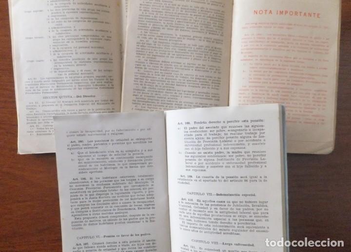 Documentos antiguos: MONTEPIO NACIONAL DE PREVISION SOCIAL - Foto 2