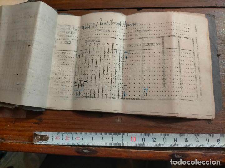 Documentos antiguos: Antigua libreta de cobros decuria san carlos - Foto 3