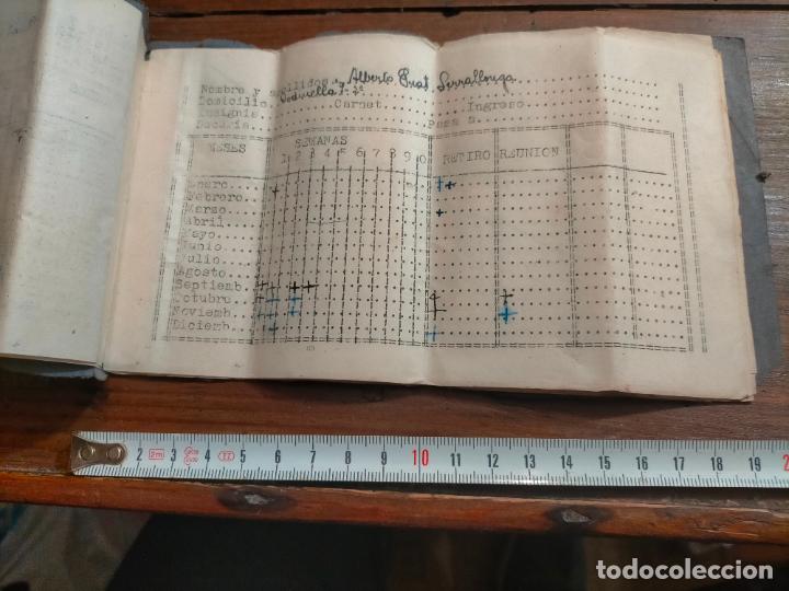 Documentos antiguos: Antigua libreta de cobros decuria san carlos - Foto 4