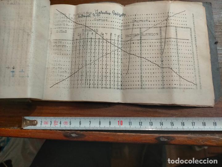 Documentos antiguos: Antigua libreta de cobros decuria san carlos - Foto 5
