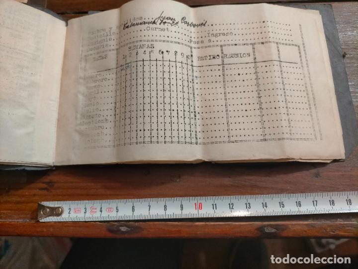 Documentos antiguos: Antigua libreta de cobros decuria san carlos - Foto 8