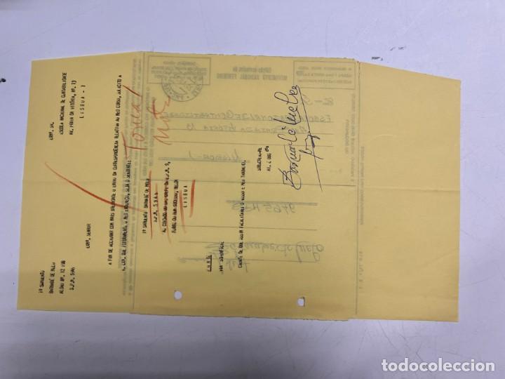 Documentos antiguos: TELEGRAMA. PORTUGAL. VER DORSO. - Foto 2