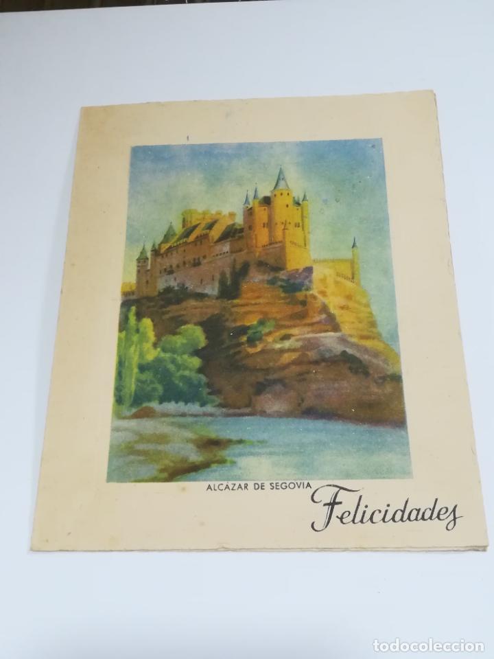 Documents Anciens: TARJETA DE FELICITACI&Oacute;N E INVITACI&Oacute;N A VISITA COMERCIAL. A.SUBIRATS CASANOVAS. VALENCIA. 1951-1952.
