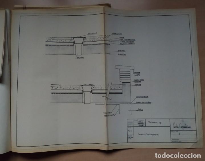 Documentos antiguos: PLANOS ARQUITECTO CARLOS FERNANDEZ VALERO - Foto 2