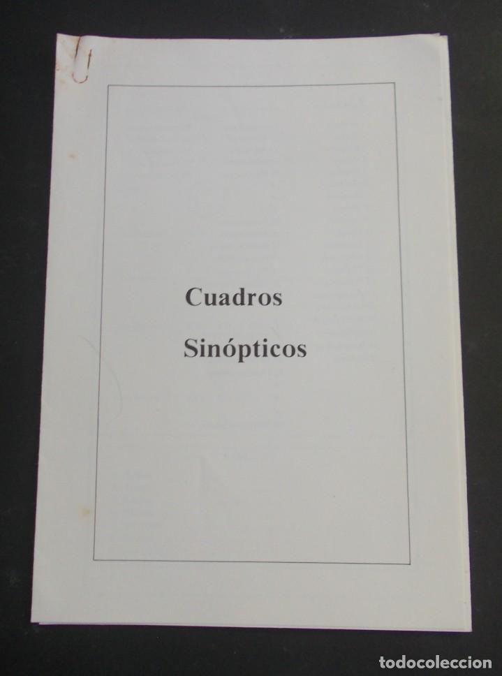 Documentos antiguos: documentos cuadros sin&oacute;pticos qu&iacute;mica