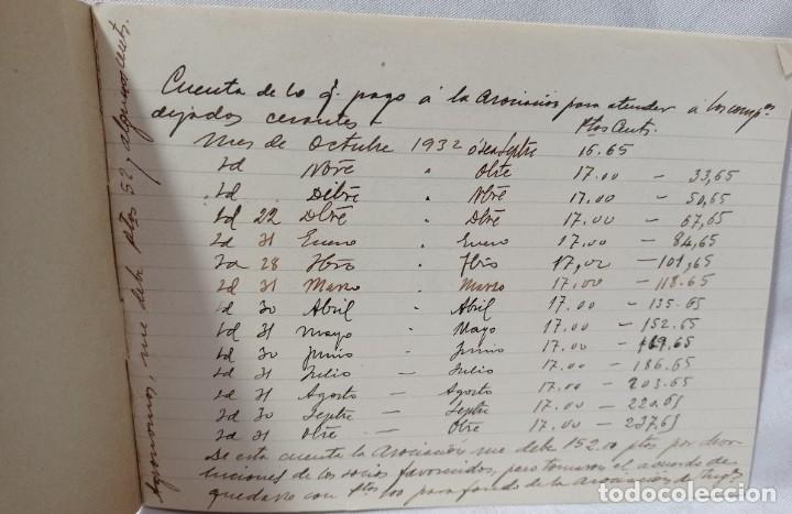 Documentos antiguos: CUADERNO COLEGIO CALASANCIO 1932. - Foto 2