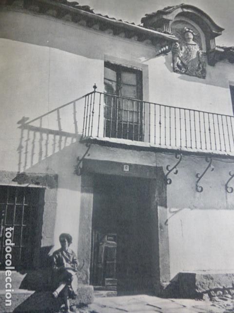 Documentos antigos: VILLACASTIN SEGOVIA ANTIGUO HUECOGRABADO