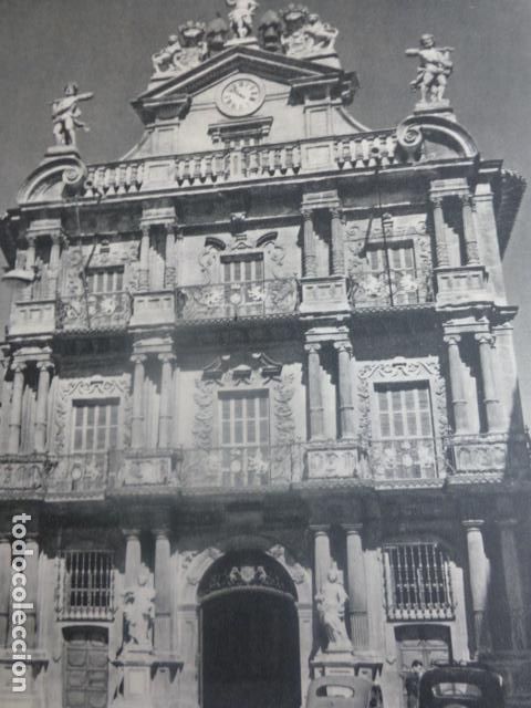 Documentos antiguos: PAMPLONA ANTIGUO HUECOGRABADO - Foto 1