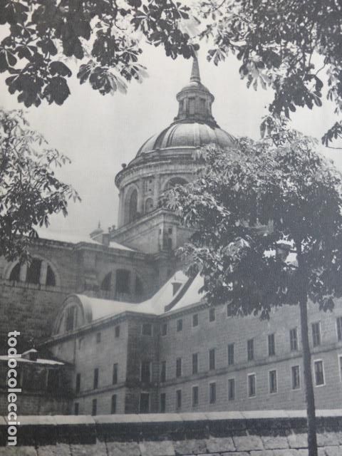 Documentos antiguos: EL ESCORIAL MADRID ANTIGUO HUECOGRABADO