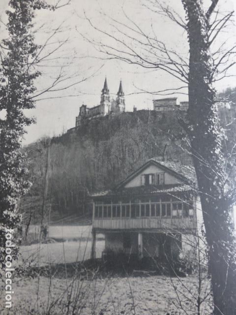 Documentos antiguos: COVADONGA ASTURIAS ANTIGUO HUECOGRABADO