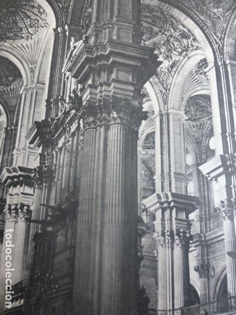 Documentos antiguos: MALAGA ANTIGUO HUECOGRABADO - Foto 1