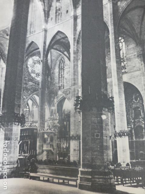 Alte Dokumente: PALMA DE MALLORCA ANTIGUO HUECOGRABADO