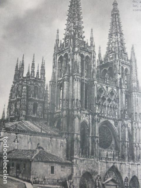 Documentos antiguos: BURGOS ANTIGUO HUECOGRABADO - Foto 1