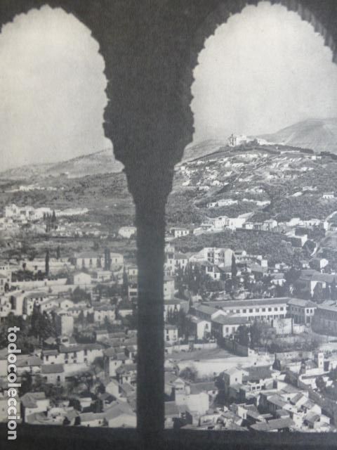 Documentos antiguos: GRANADA ANTIGUO HUECOGRABADO - Foto 1