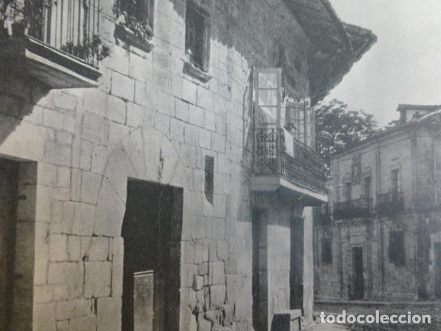 Documents Anciens: SANTILLANA DEL MAR CANTABRIA ANTIGUO HUECOGRABADO