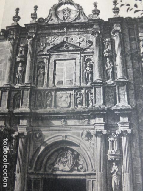 Documents Anciens: SANTIAGO DE COMPOSTELA ANTIGUO HUECOGRABADO