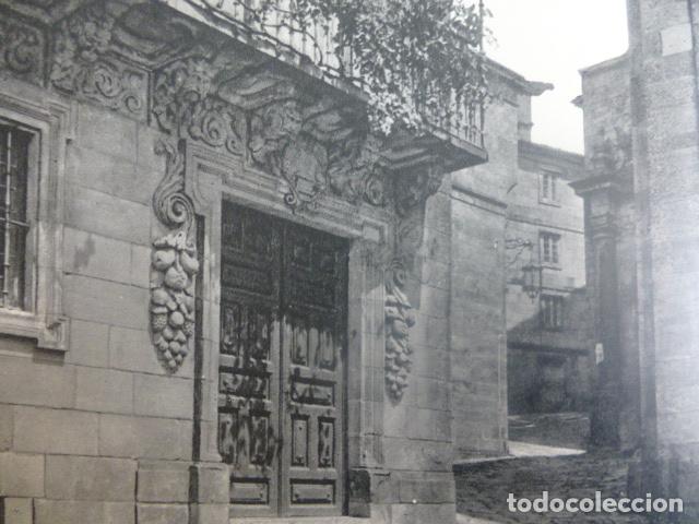 Documentos antiguos: SANTIAGO DE COMPOSTELA ANTIGUO HUECOGRABADO - Foto 1