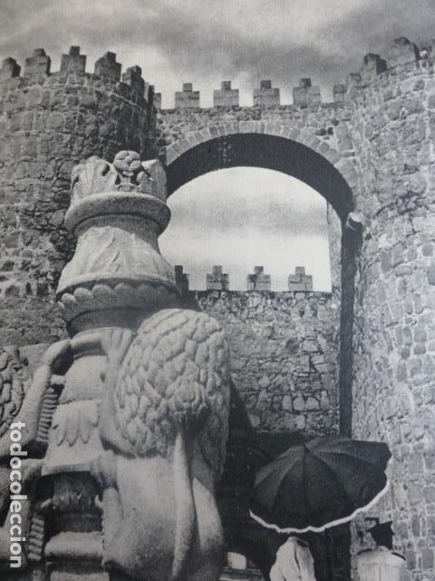 Documentos antiguos: AVILA ANTIGUO HUECOGRABADO - Foto 1
