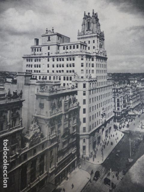 Documentos antiguos: MADRID ANTIGUO HUECOGRABADO - Foto 1