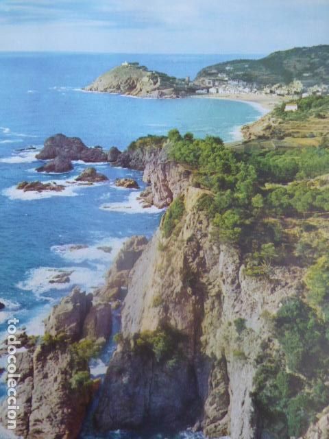 Alte Dokumente: TOSSA DE MAR GERONA ANTIGUO HUECOGRABADO