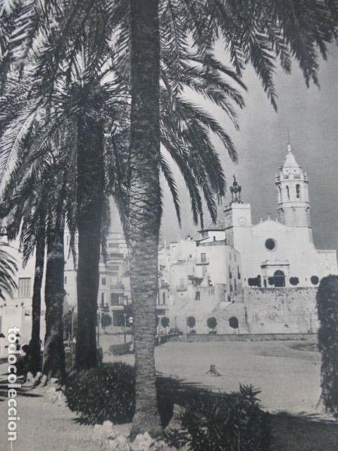 Alte Dokumente: SITGES BARCELONA ANTIGUO HUECOGRABADO