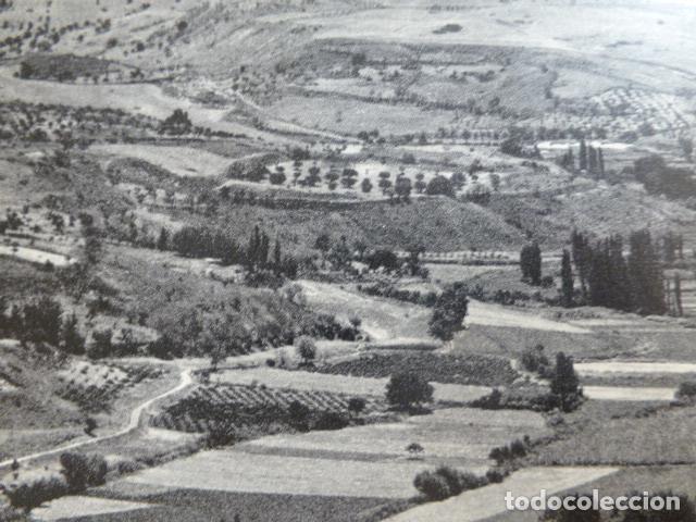 Documenti antichi: VALLE DEL TAJU&Ntilde;A MADRID ANTIGUO HUECOGRABADO