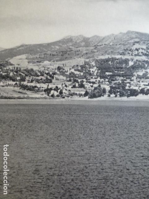 Documentos antiguos: EMBALSE DE NAVACERRADA MADRID ANTIGUO HUECOGRABADO - Foto 1