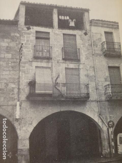 Documentos antiguos: LES BORGES BLANQUES LERIDA ANTIGUO HUECOGRABADO - Foto 1