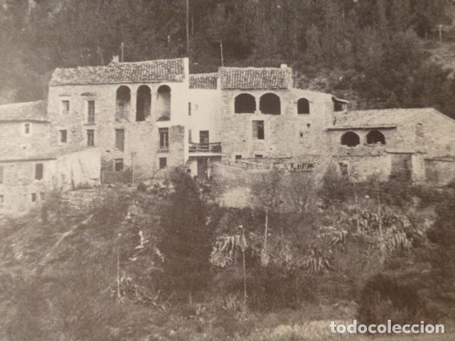 Documentos antiguos: SANTA MARGARIDA DE MONTBUI LERIDA ANTIGUO HUECOGRABADO
