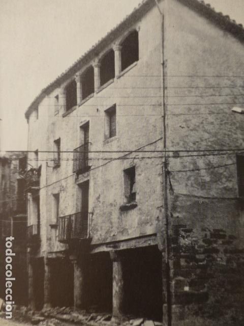 Alte Dokumente: SANTA COLOMA DE QUERALT BARCELONA ANTIGUO HUECOGRABADO