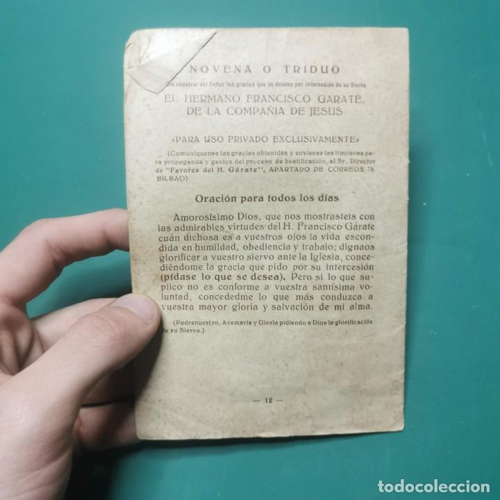 Documentos antiguos: ANTIGUO LIBRO - EL H. FRANCISCO G&Aacute;RATE DE LA COMPA&Ntilde;IA DE JESUS / 64 - Foto 3