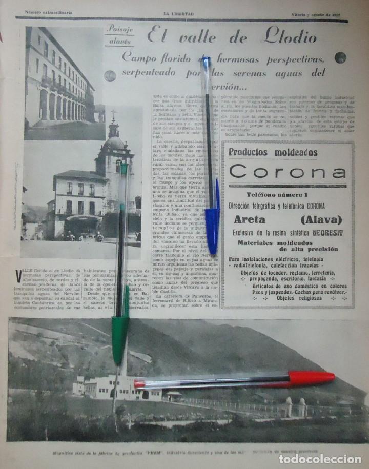 Documentos antiguos: valle de llodio ayala alava laudio alaves 1935 empresa vhem ceramica vidrio nervion llodiano areta