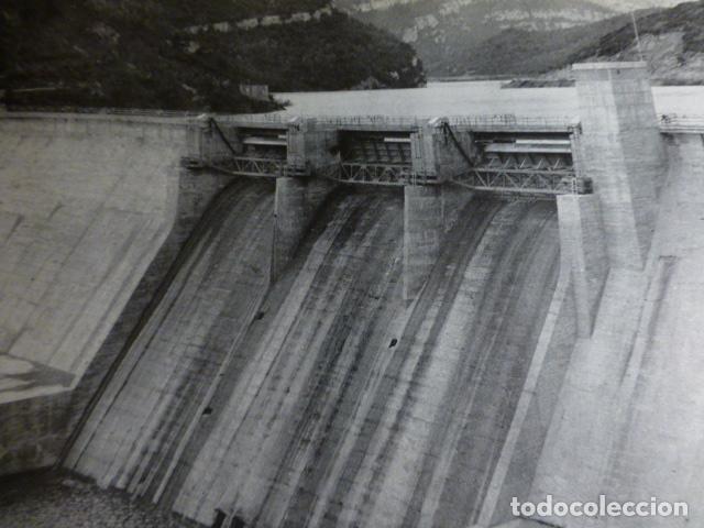Old Documents: SALTO DE SOBRON ALAVA DETALLE ANTIGUO HUECOGRABADO A&Ntilde;OS 60