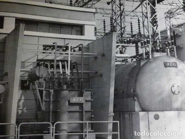 Old Documents: ORMAIZTEGUI GUIPUZCOA SUBESTACION ELECTRICA ANTIGUO HUECOGRABADO A&Ntilde;OS 60