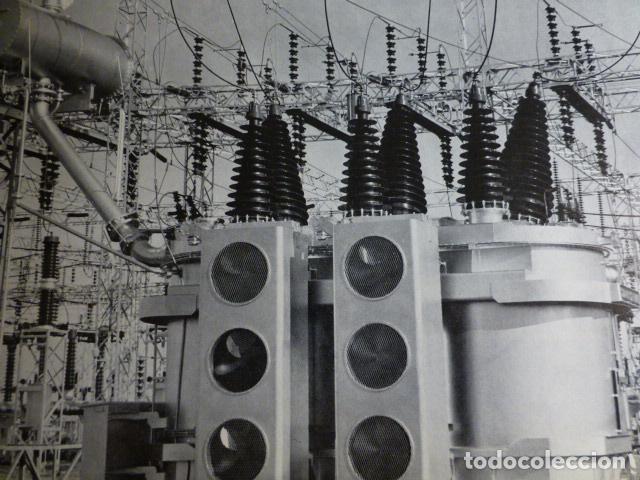 Documentos antigos: VILLALBILLA BURGOS SUBESTACI&Oacute;N ANTIGUO HUECOGRABADO A&Ntilde;OS 60