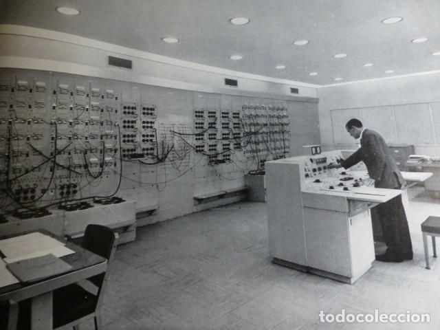 Old Documents: OFICINAS DE IBERDUERO BILBAO VIZCAYA ANTIGUO HUECOGRABADO A&Ntilde;OS 60