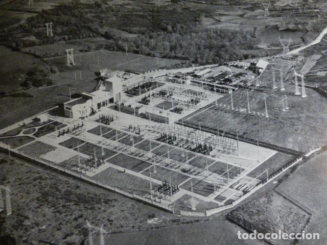 Alte Dokumente: PUEBLA DE TRIVES ORENSE SUBESTACION ELECTRICA ANTIGUO HUECOGRABADO A&Ntilde;OS 60