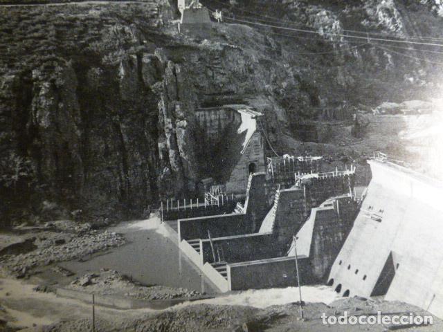 Old Documents: VELILLA DEL RIO CARRION PALENCIA SALTO DE VILLALBA ANTIGUO HUECOGRABADO A&Ntilde;OS 60
