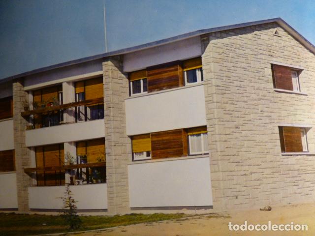 Documents Anciens: LARRAZUBI ALAVA ESTACI&Oacute;N EL&Eacute;CTRICA DE PUENTELARR&Aacute; VIVIENDAS ANTIGUO HUECOGRABADO A&Ntilde;OS 60