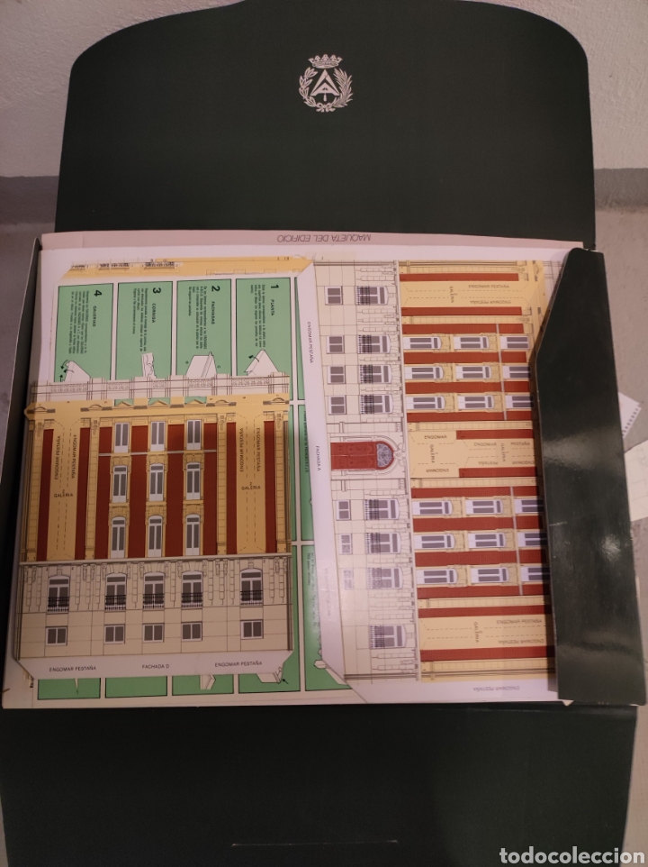 Documentos antiguos: Recortable Sede Colegio Arquitectos T&eacute;cnicos Madrid - Foto 2