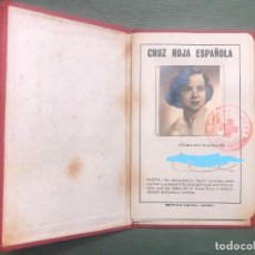 Documentos antiguos: CARNET DE LA CRUZ ROJA - AÑO 1951 -