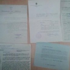 Documentos antiguos: LOTE DE 5 DOCUMENTOS DEL CONSORCIO NACIONAL ALMADRABERO , 4 DE BARBATE Y UNO DE LARACHE PROTECTORADO. Lote 319030503