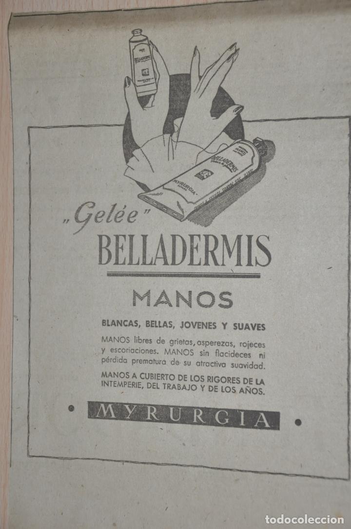 Documentos antiguos: anuncio belladermis myrurgia - Foto 1