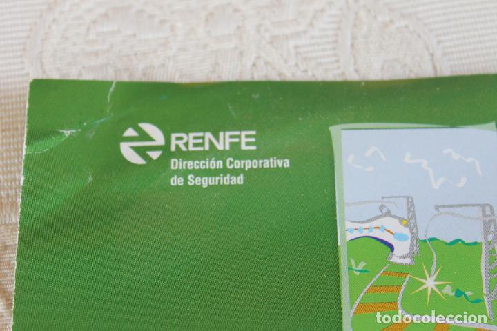 Documentos antiguos: RENFE LA SEGURIDAD DEPENDE DE TODOS - Foto 2