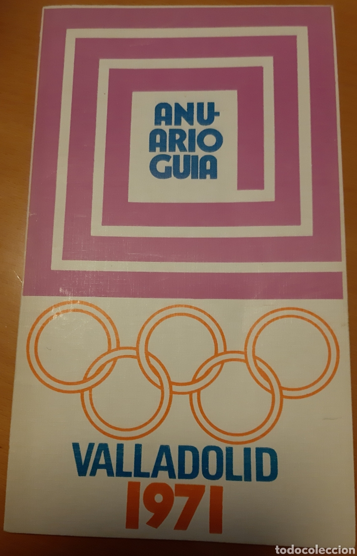 Documentos antigos: Valladolid, anuario deportivo 1971, original.