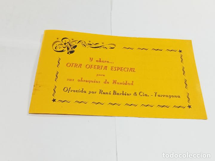 Documents Anciens: PUBLICIDAD. RENE BARBIER & CIA. TARRAGONA. NOBLE QUEEN. OFERTA POR BOTELLAS. VER