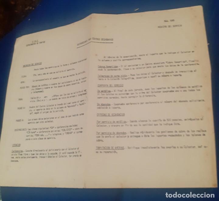 Documentos antiguos: Lote de documentos del inicio de la Compa&ntilde;ia Telefonica Espa&ntilde;ola - Foto 1